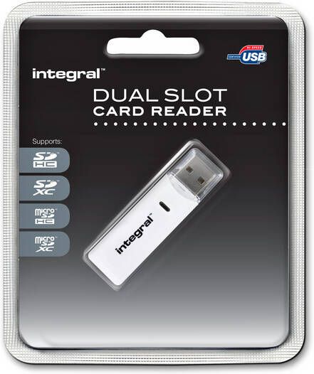 Integral Kaartlezer 2.0 USB-A SD-microSD - Foto 3