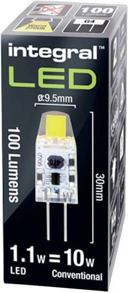 Integral LED spot G4 fitting niet dimbaar 2.700 K 1 W 100 lumen