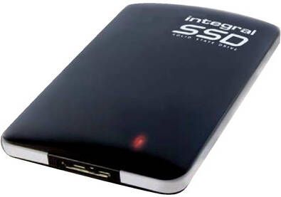 Integral draagbare SSD harde schijf 120 GB zwart