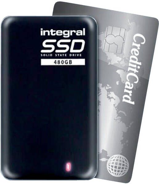 Integral draagbare SSD harde schijf 480 GB zwart - Foto 2