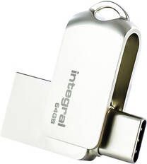 Integral 360-C Dual USB-C & USB 3.0 stick 64 GB - Foto 3