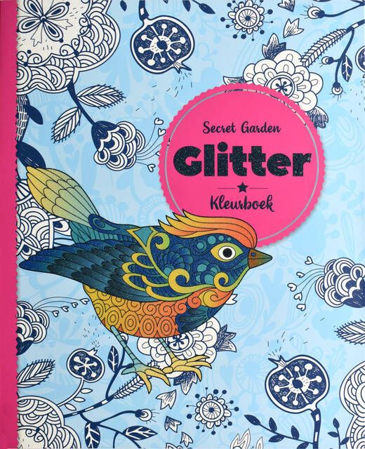 Atlanta Kleurboek Interstat volwassenen glitter thema secret garden