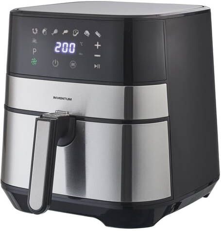 Inventum Airfryer 5 liter zwart RVS