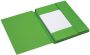 Jalema Dossiermap Secolor A4 3 kleppen 225gr groen - Thumbnail 2