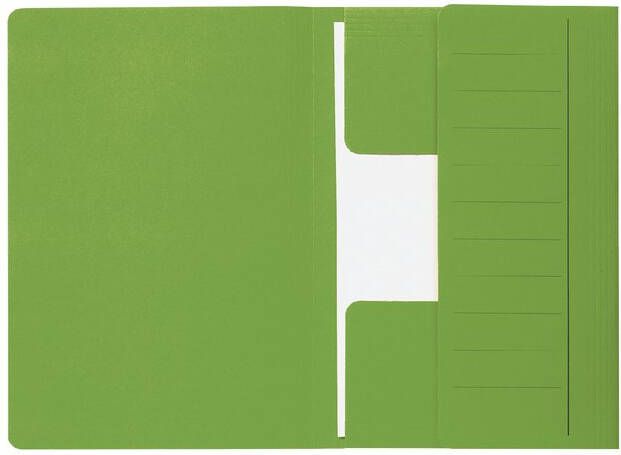 Jalema Dossiermap Secolor Mammoet folio 3 kleppen 270gr groen