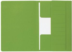 Jalema Dossiermap Secolor Mammoet folio 3 kleppen 270gr groen