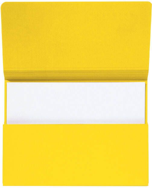 Jalema Pocketmap Secolor folio 270gr geel