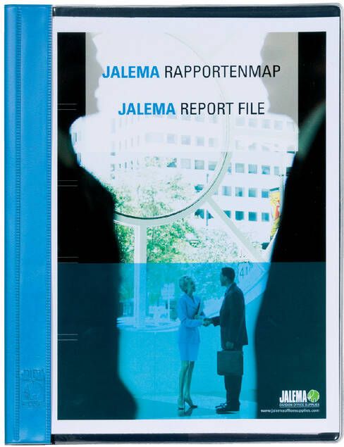 Jalema Rapportenmap A4 met snelhechter blauw