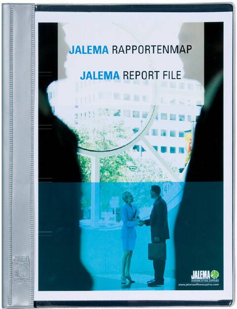 Jalema Rapportenmap A4 met snelhechter grijs