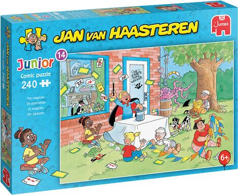 Jan van Haasteren Puzzel Junior 14 De Goochelaar 240 stukjes