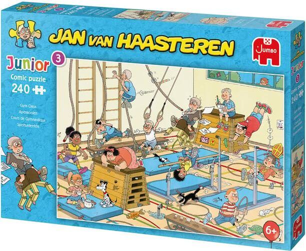 Jan van Haasteren Puzzel Junior Apenkooien 240 stukjes