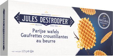 Jules Destrooper Parijse wafel 125gr - Foto 3