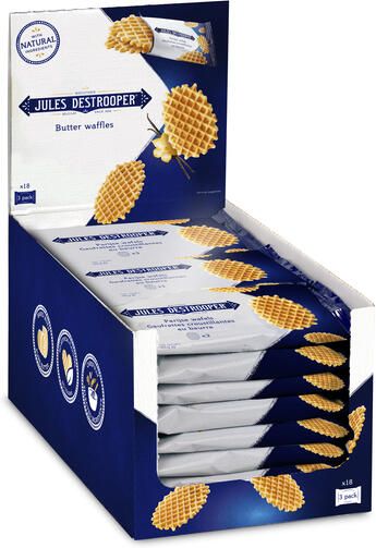 Jules Destrooper Parijse wafel on the go