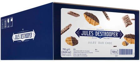 Jules Destrooper Koekjes duo choc 120st.