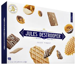 Jules Destrooper koekjes Jules&apos; Finest doos van 250 gram