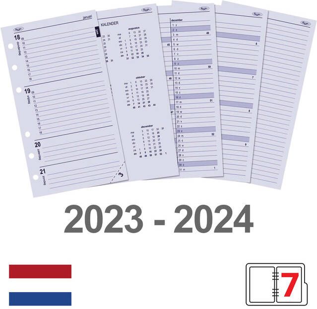 Kalpa Agendavulling 2022 2023 Personal Standaard 7dag 2pag
