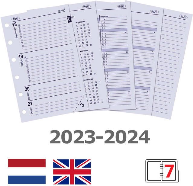 Kalpa Agendavulling 2023-2024 Pocket 7dagen 2pagina's