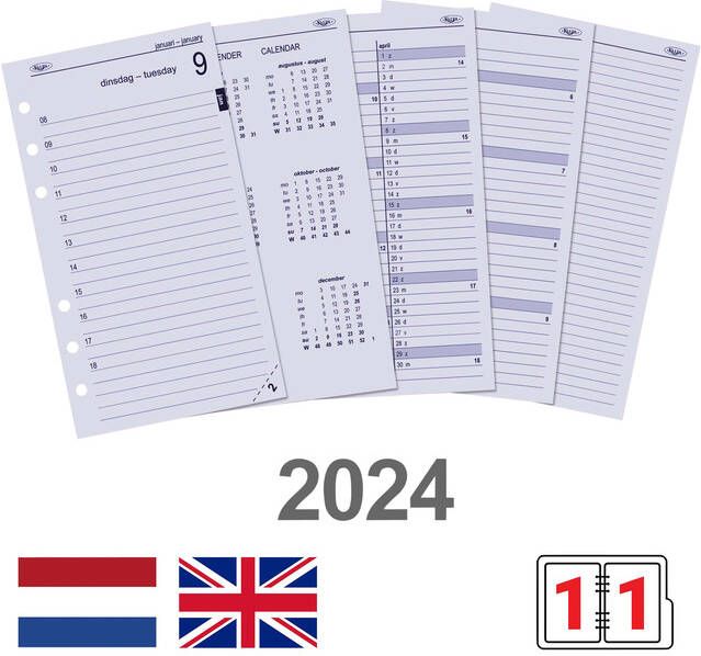 Kalpa Agendavulling 2025 Personal 1dag 1pagina