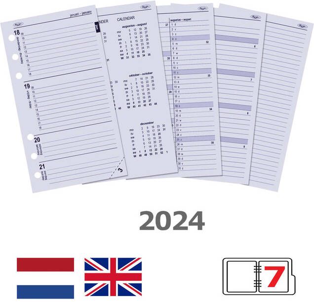 Kalpa Agendavulling 2023 Personal 7dagen 2pagina's