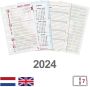 Kalpa Agendavulling 2022 Pocket Junior bloemen 7dag 2pag - Thumbnail 1