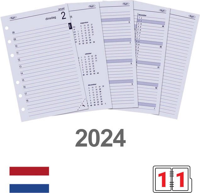 Kalpa Agendavulling 2025 Senior 1dag 1pagina