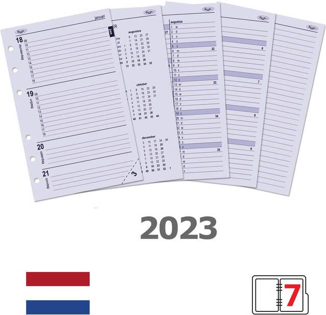 Kalpa Agendavulling 2023 Senior 7dagen 2pagina's