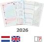 Kalpa Agendavulling 2022 Personal Standaard bloemen 7dag 2pag - Thumbnail 1