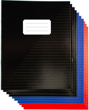 Kangaro Schrift A5 lijn 80 pagina's 60gr assorti pak à 10 stuks