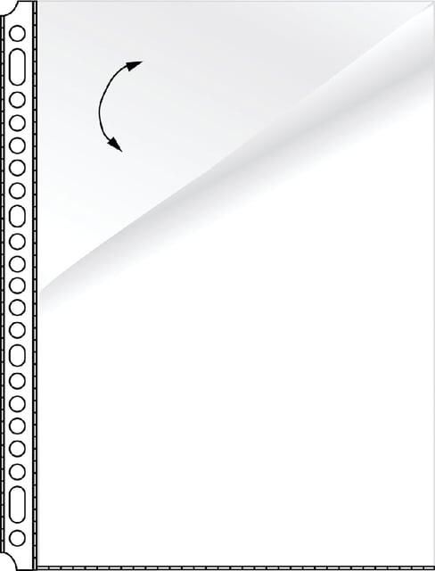 Kangaro Showtas 23-gaats PP 0.08mm glad 2zijde open 10 stuks