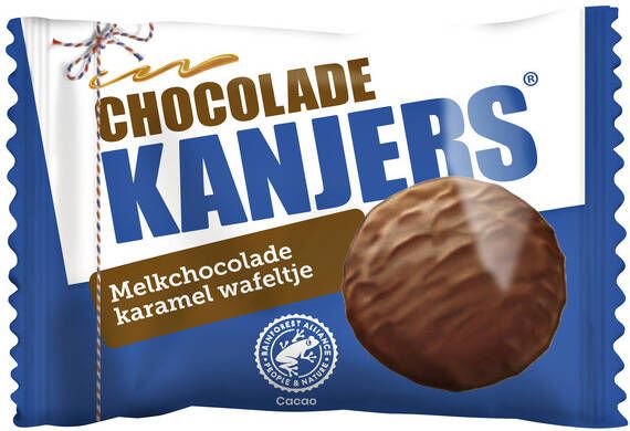 Kanjers Koeken mini chocoladewafels 13gr