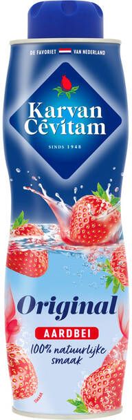 Karvan Cévitam siroop fles van 60 cl aardbei