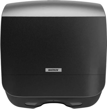 Katrin Handdoekdispenser klein zwart 88966