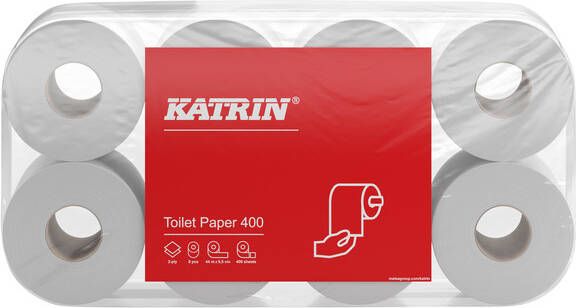 Katrin Toiletpapier 14293 Classic 400 2laags 48rollen