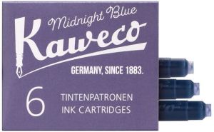 Kaweco Inktpatroon blauw-zwart