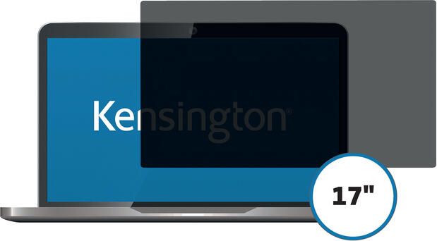 Kensington Privacyfilter 2-weg voor 17" laptops 16:10