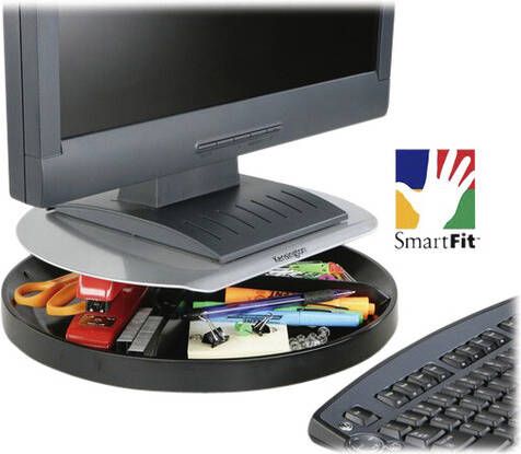 Kensington SmartFit monitorstandaard Spin Station grijs - Foto 2