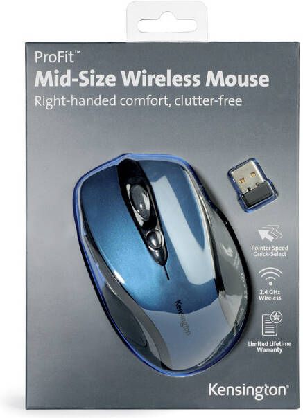 Kensington Muis Pro Fiot draadloos blauw - Foto 2