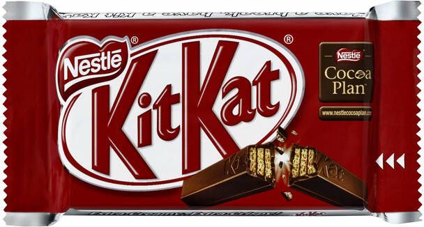 Kitkat Sojadrink Campina plantaardig pak 1 liter