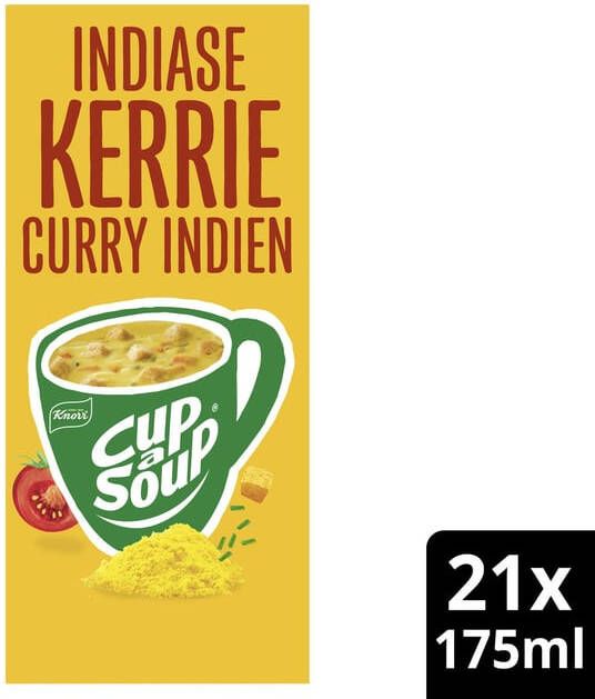 Knorr Cup-a-Soup Indiase kerrie 21x175ml