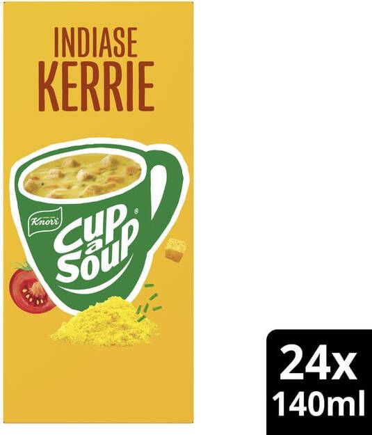 Knorr Cup-a-Soup Indiase kerrie 24x140ml