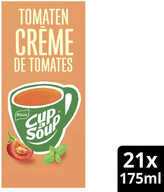 Knorr Cup-a-Soup tomaten crème 21x175ml