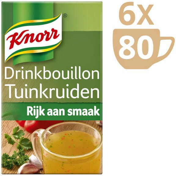 Knorr drinkbouillon tuinkruiden 80 zakjes - Foto 3