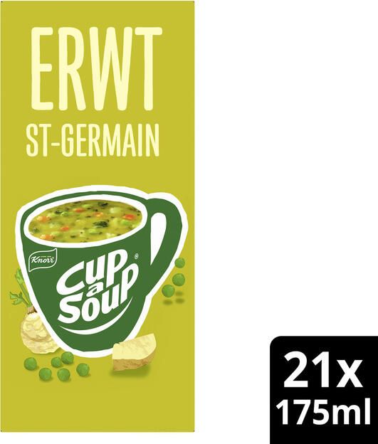 Knorr Cup-a-Soup erwtensoep 21x175ml