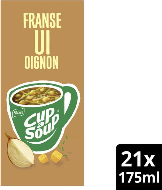 Knorr Cup-a-Soup Franse ui 21x175ml - Foto 1