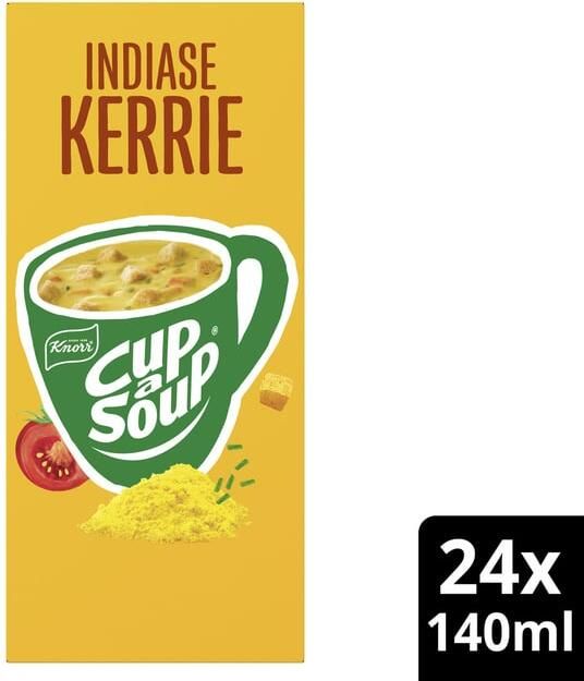 Knorr Cup-a-Soup Indiase kerrie 24x140ml