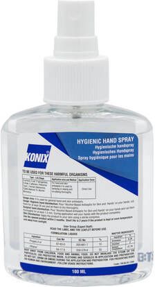 Konix Handspray Hygienic 100ml 70% alcohol