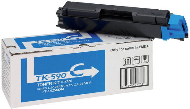 Kyocera Toner TK-590C blauw