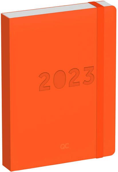 Lannoo Agenda 2023 110x150 QC Colour 1dag 1pagina dahlia orange