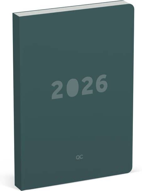 Lannoo Agenda 2026 A5 QC Colour 1dag 1pagina groen