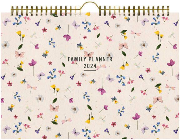 Lannoo Familiekalender 2024 Flowers 310x220